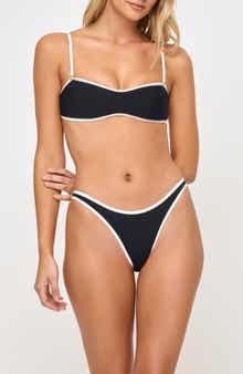 LSPACE Selena Rib Bikini Top