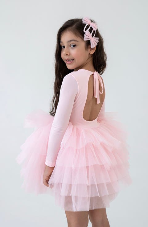 Ivy Open Back Fluffy Tutu Dress (Baby)