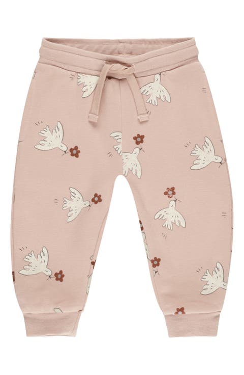 Kids' Dove Print Knit Joggers (Baby & Toddler)
