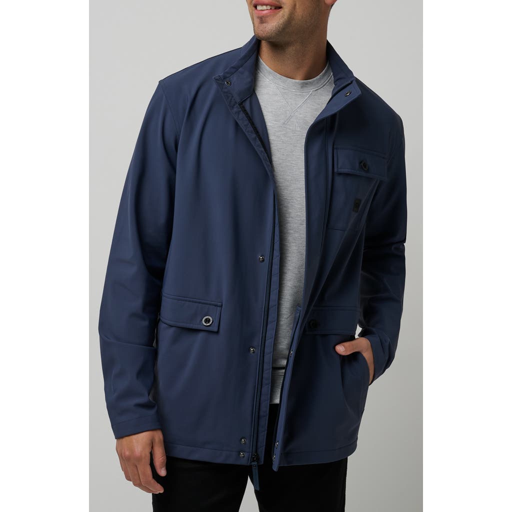 Travismathew Horizon Jacket In Mood Indigo