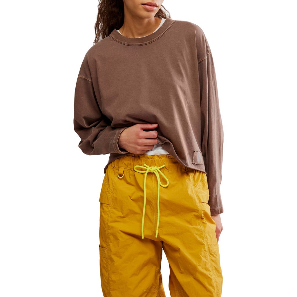 Free People Fp Movement Inspire Pullover In Brown