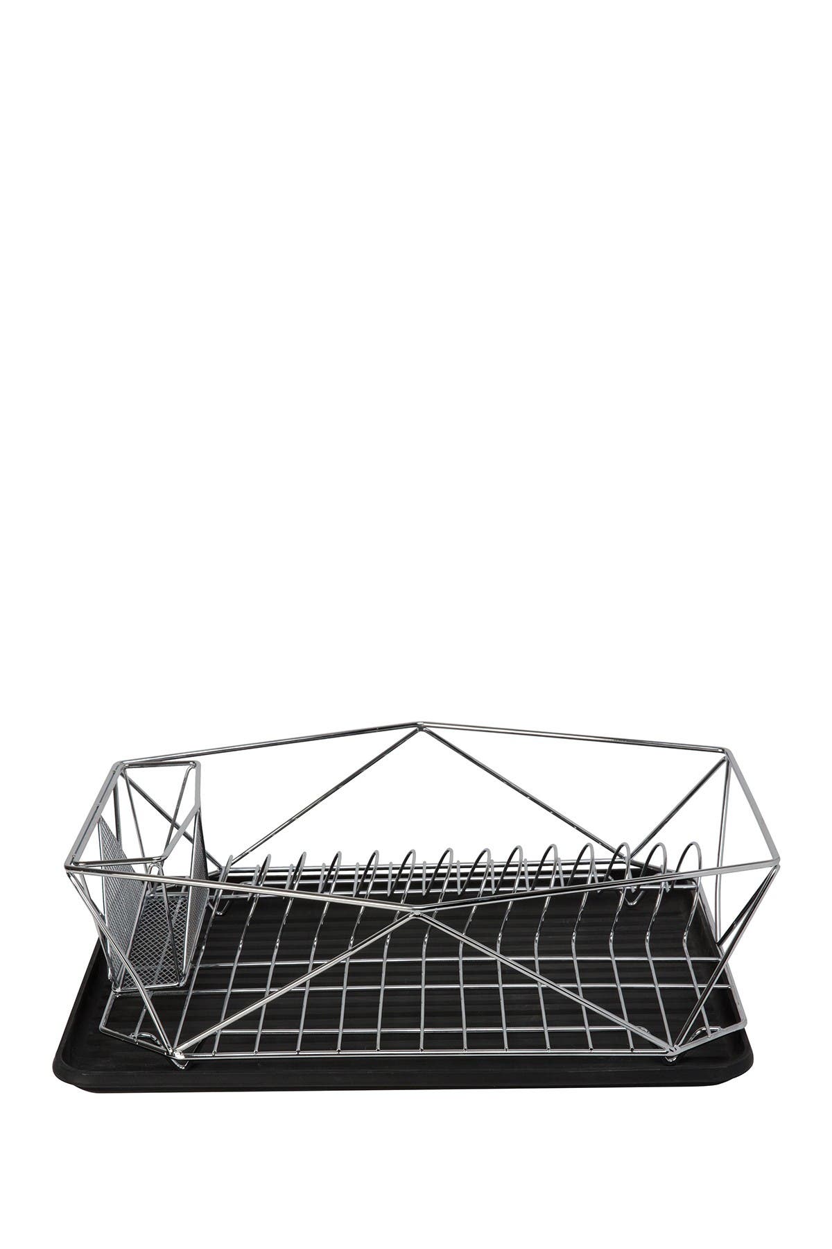 KENNEDY INTERNATIONAL Kitchen Details Geode Dish Rack - Chrome ...