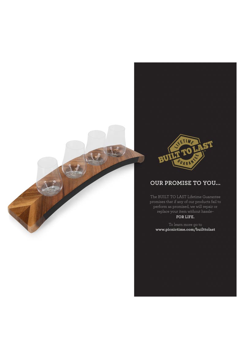 Lowlands Whiskey Flight Glencairn® Glass Tasting Set, Alternate, color, BROWN