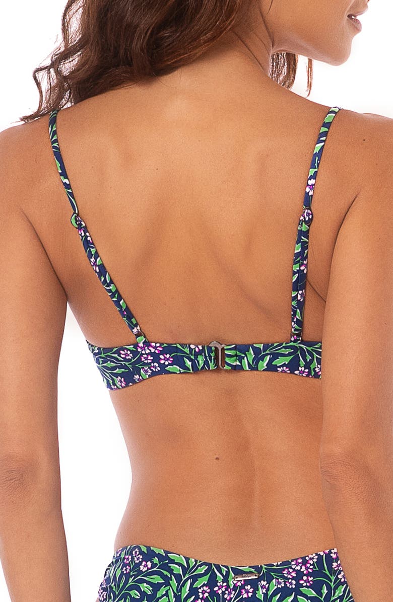 Maaji Water Rose Creta Bikini Top, Alternate, color, 