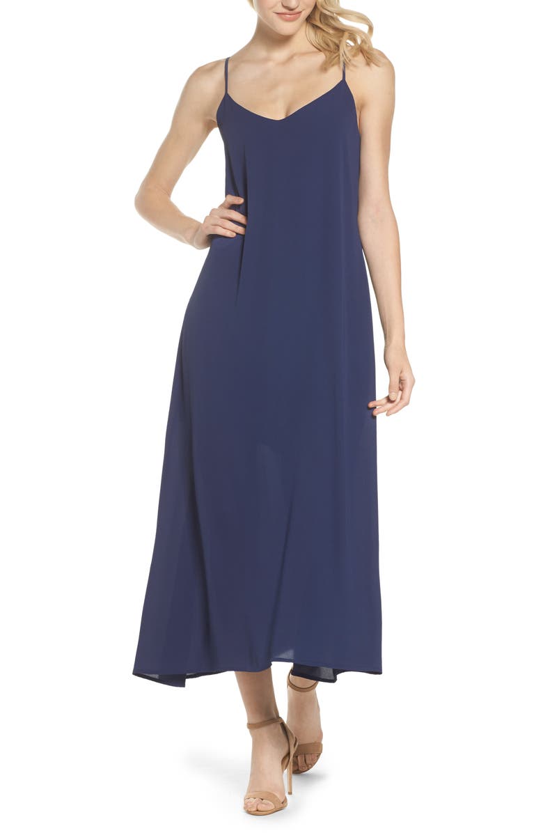 Mary & Mabel Maxi Slipdress, Main, color, 