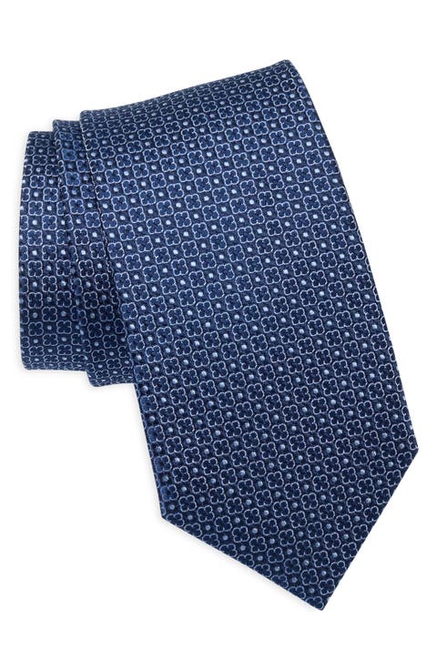 Neat Silk Tie