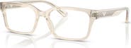 Emporio Armani 53mm Rectangle optical glasses