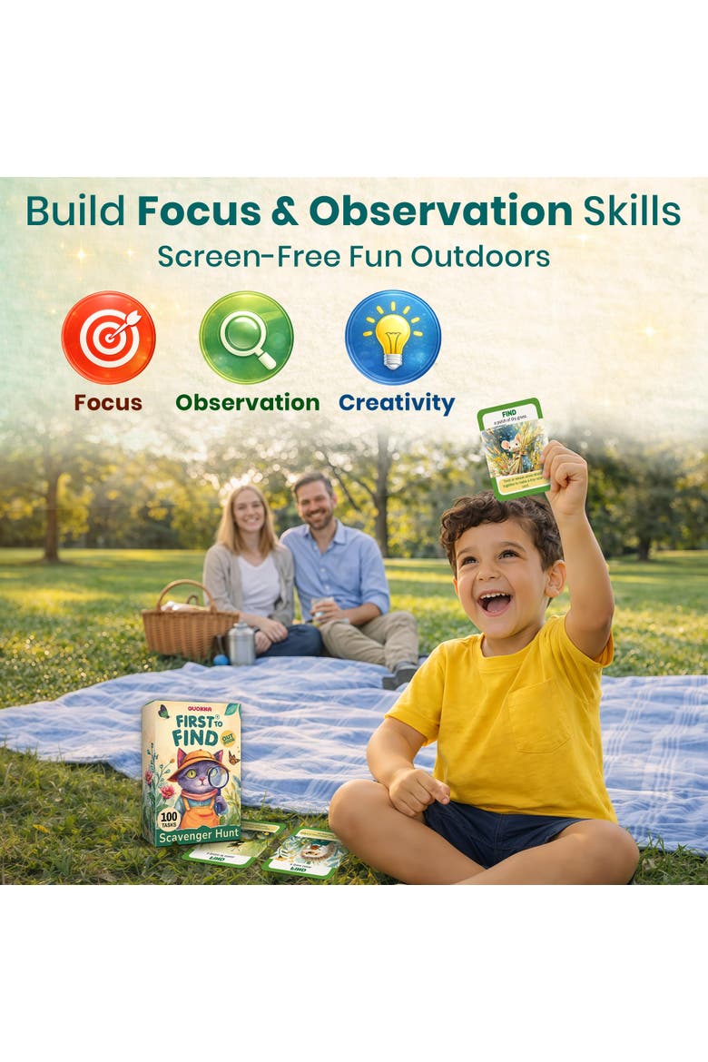 Kids Card Game Set with Multiple Activities, Alternate, color, Outdoor