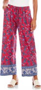 Karen Kane Crop Cotton Drawstring Pants