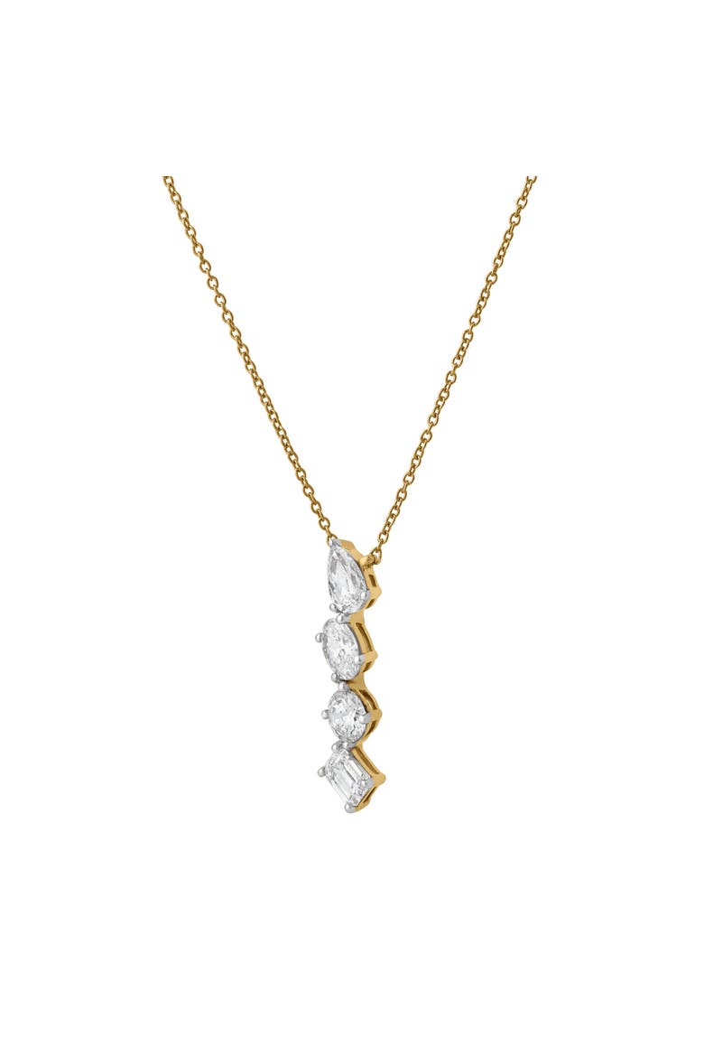 Nerisse 14K Gold Lab Grown Diamond Necklace - 1 Ct, Main, color, 14K Yellow Gold
