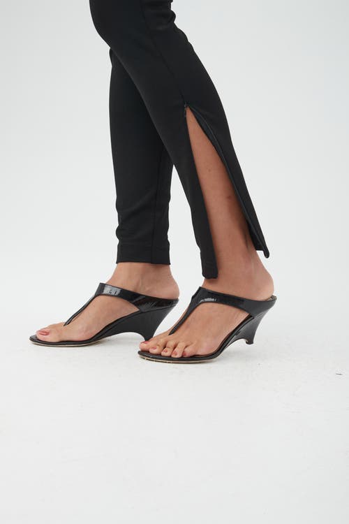 Trina Turk Dayo Skinny Ponte Legging In Black