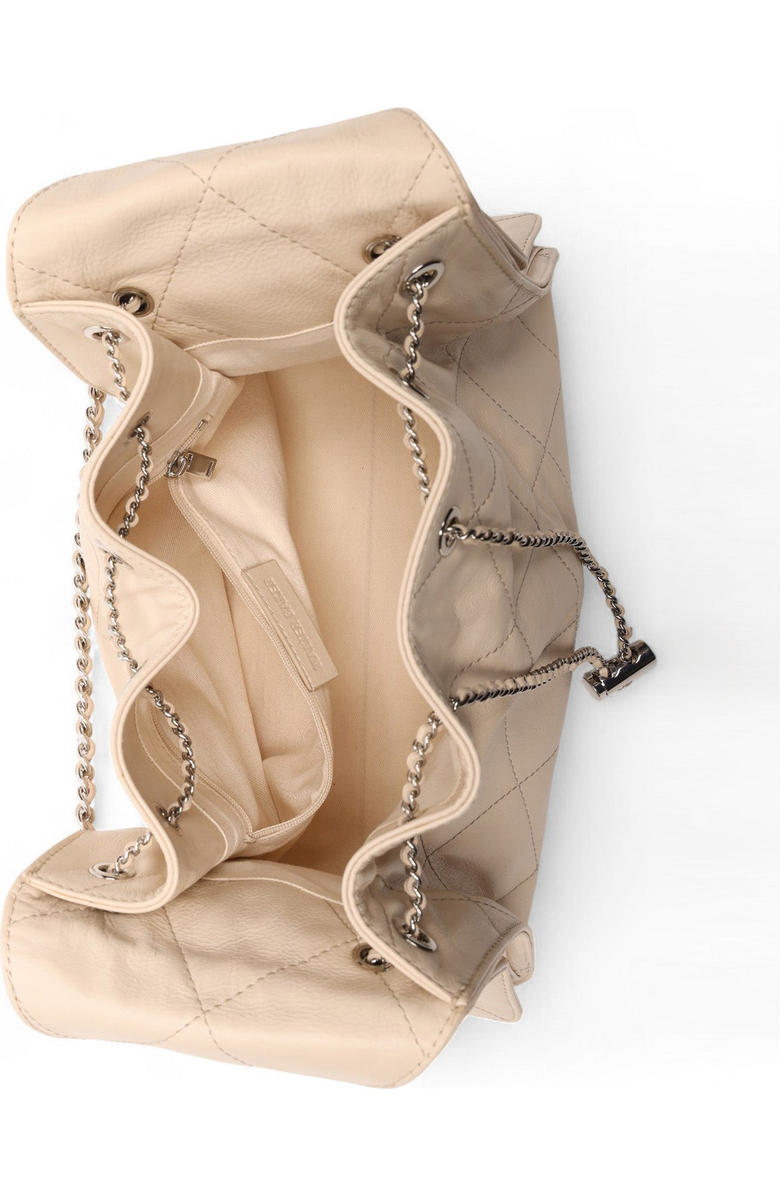 Walter Baker Valeria Quilted Bucket Bag, Alternate, color, Oyster