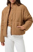 TravisMathew Mont Blanc 3.0 Quilted Crop Puffer Jacket