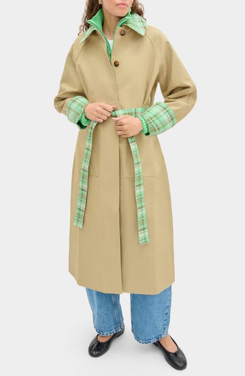 Barnaby Reversible Organic Cotton Trench Coat