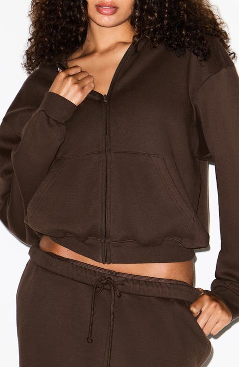 トップス nouw. \"Drawn sweat\" Brown 2024 A/W 3rd nouw. 24aw3rd 『drawn sweat』 11/3 (Sun) 19:00~ size：S.M.L.