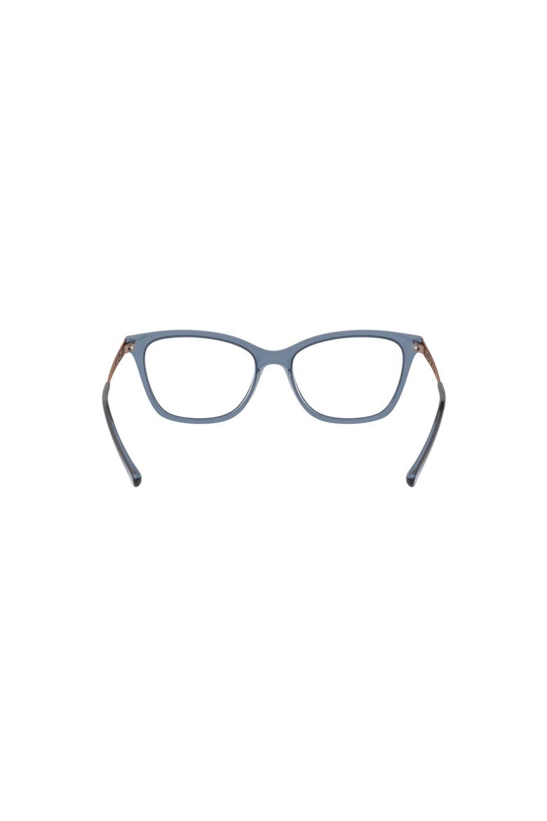 51mm Square optical glasses, Alternate, color, Blue