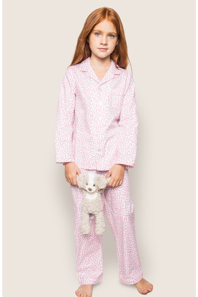 Kids' Sweethearts Two-Piece Pajamas, Alternate, color, PINK
