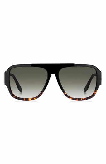 58mm Flat Top Sunglasses