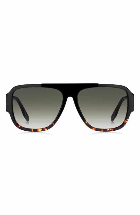 58mm Flat Top Sunglasses