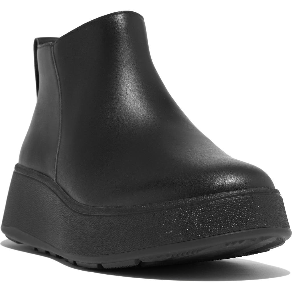 Fitflop F-mode Flatform Bootie In Black