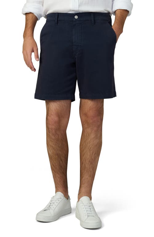 Joe's Palmer Stretch Twill Shorts In Night Sky