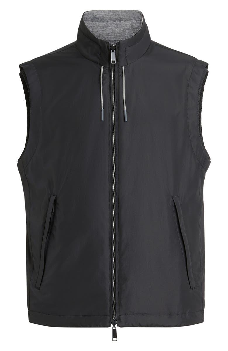 ZEGNA Zephyr Reversible Vest, Alternate, color, Black