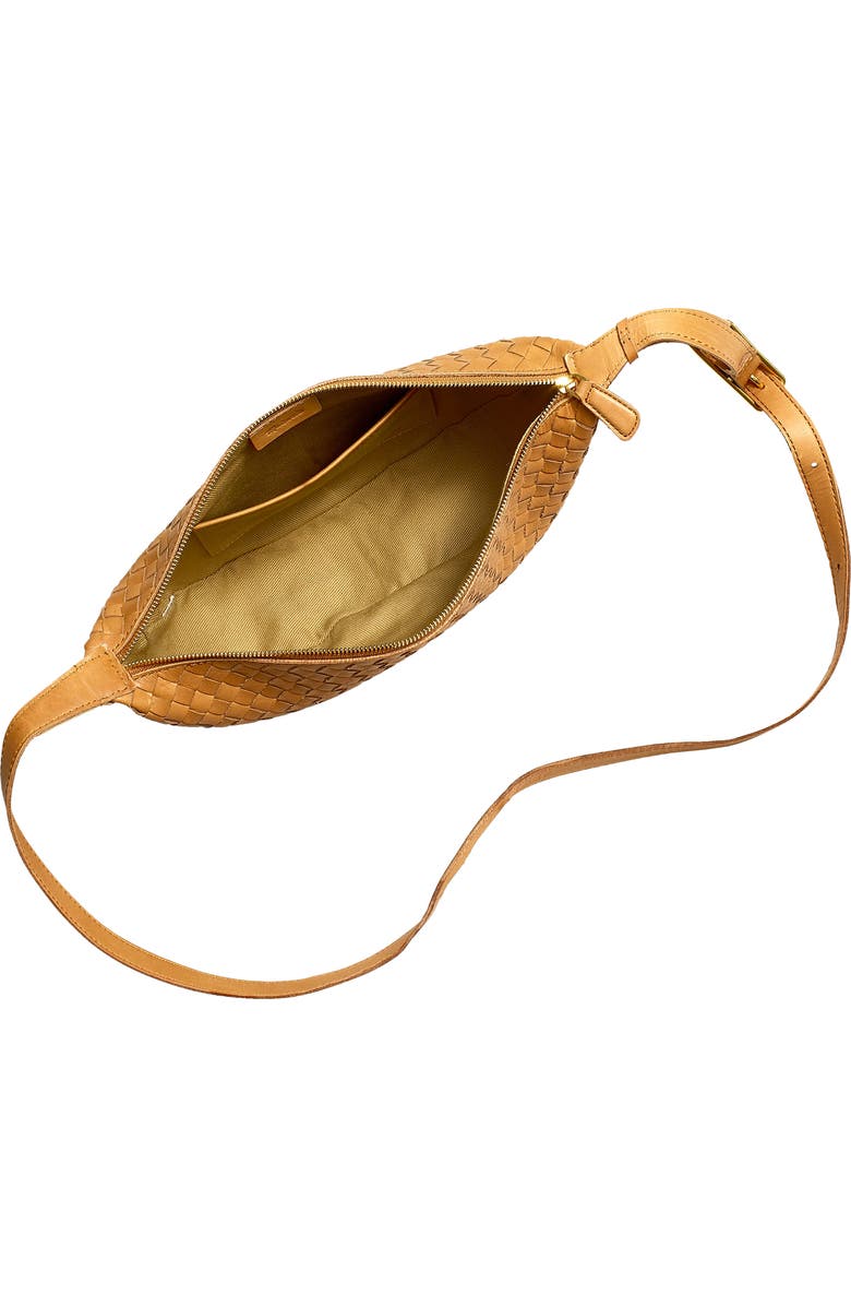 Madewell The Sling Woven Leather Crossbody Bag, Alternate, color,