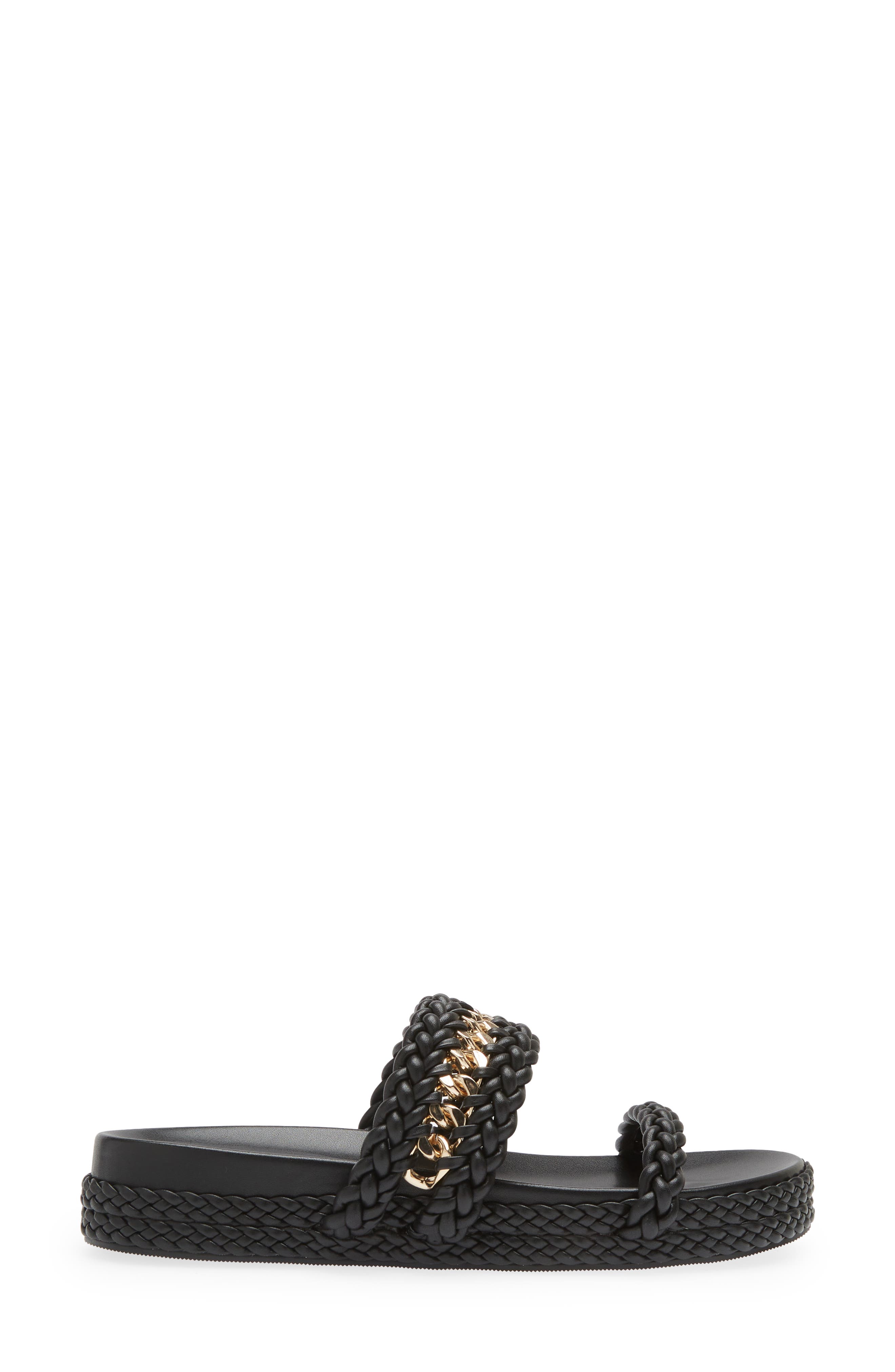 Cecelia New York Penny Braided Slide Sandal, Alternate, color, 