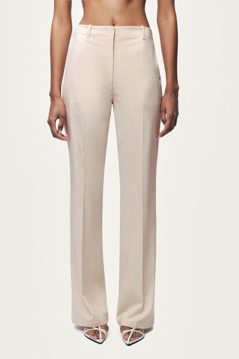 Straight Leg Trousers