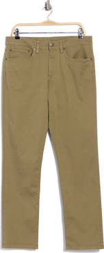Brooks Brothers Straight Leg Stretch Cotton Five Pocket Pants