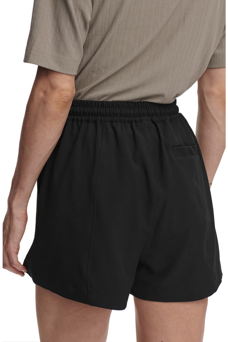 Esmond Drawstring Shorts, Alternate, color, BLACK