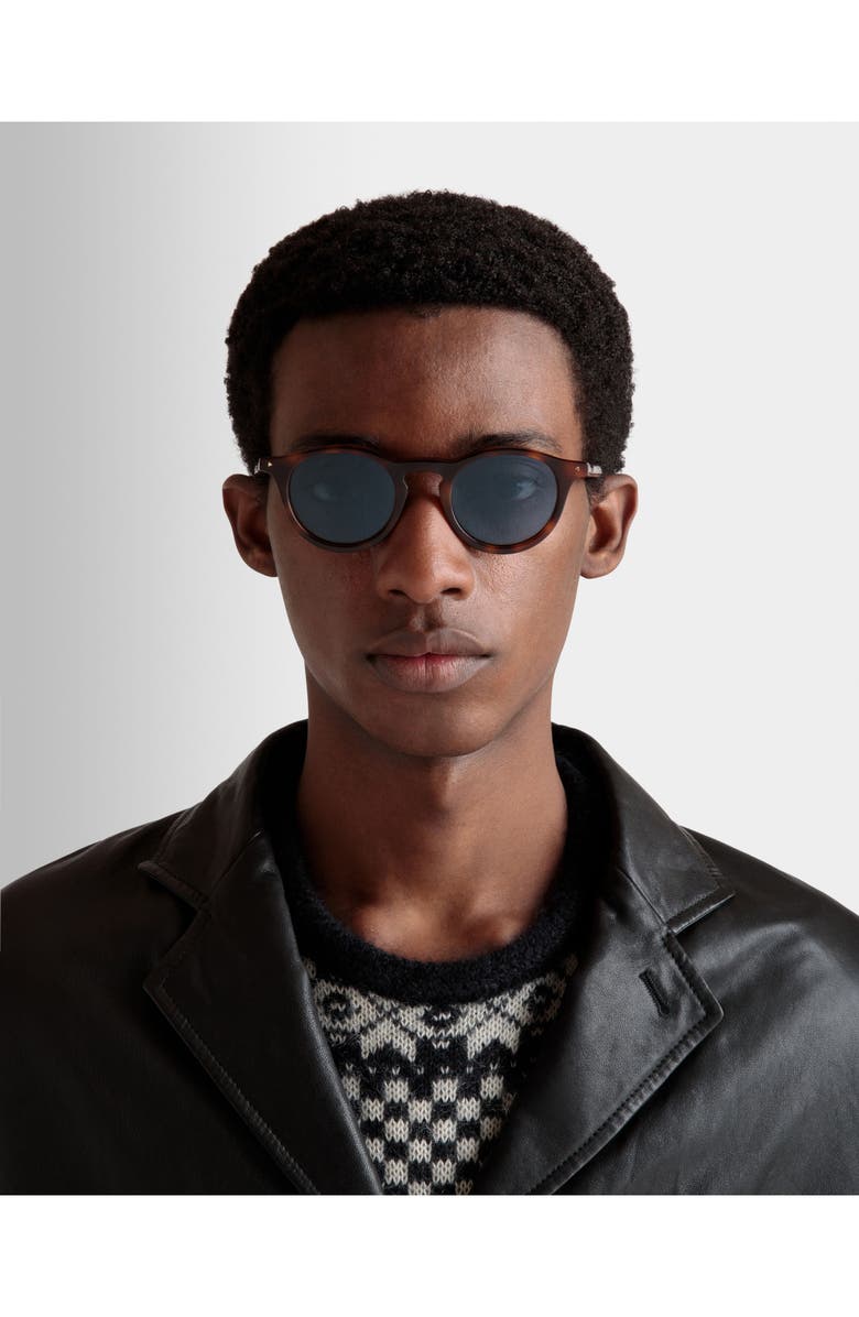 Bally Hermann Sunglasses, Alternate, color, Brown