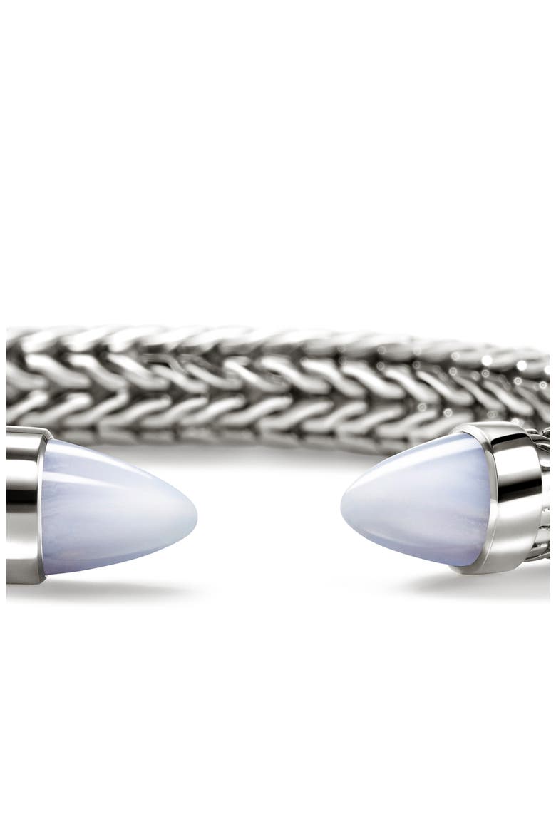 Spear 50 Flex Cuff Bracelet, Alternate, color, SILVER