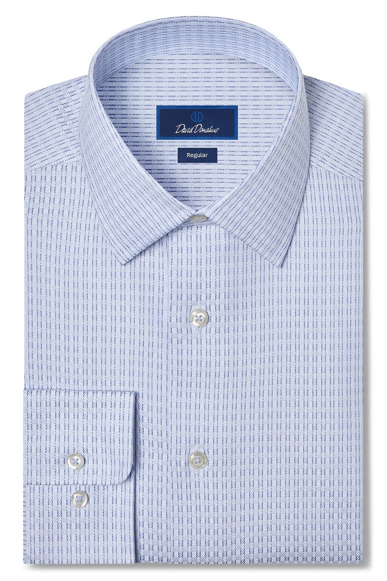 Regular Fit Textured Dobby Dress Shirt, Main, color, SKY/ BLUE