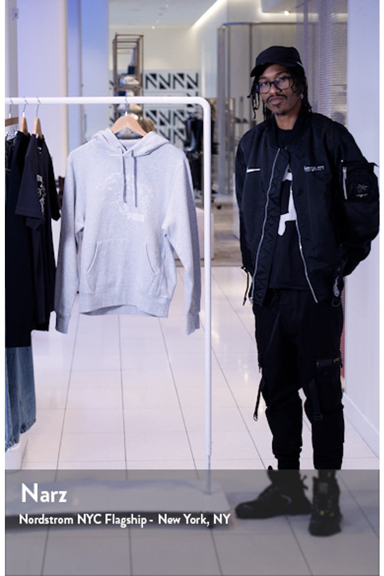 x Noah Logo Graphic Hoodie video