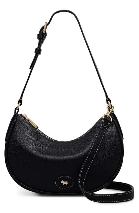 Heath Crescent Small Zip Top Shoulder Bag