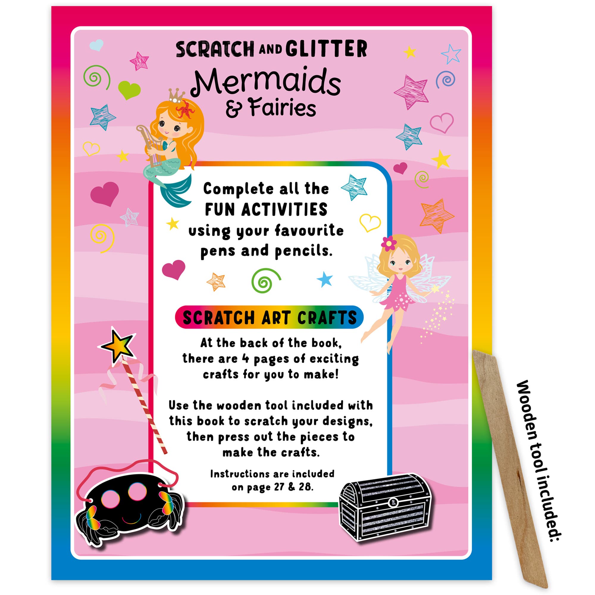 book 'n' app pApplishing house Scratch & Glitter Activity Book | Nordstrom