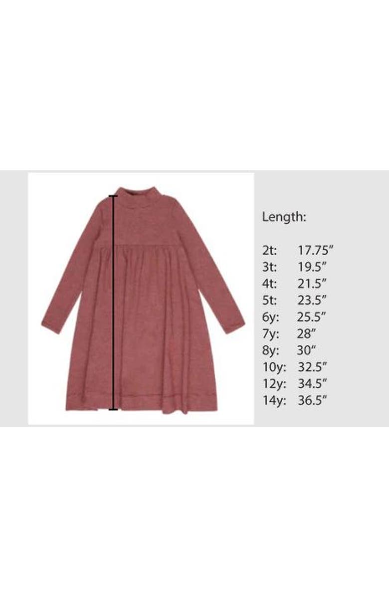 Ely's & Co. French Terry Autumn Kids Collection - Dress, Alternate, color, Navy