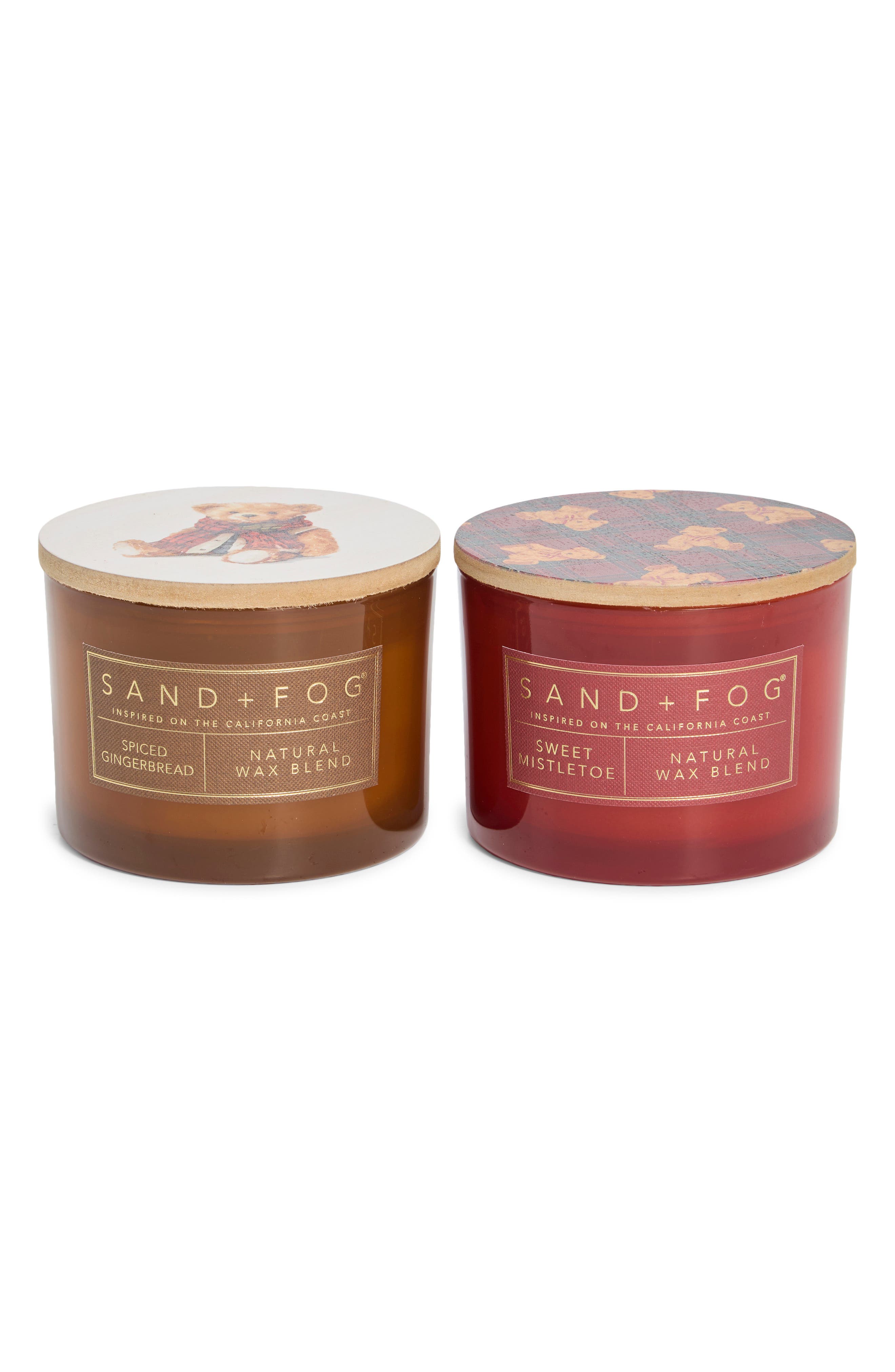 Teddy Set of 2 Candles
