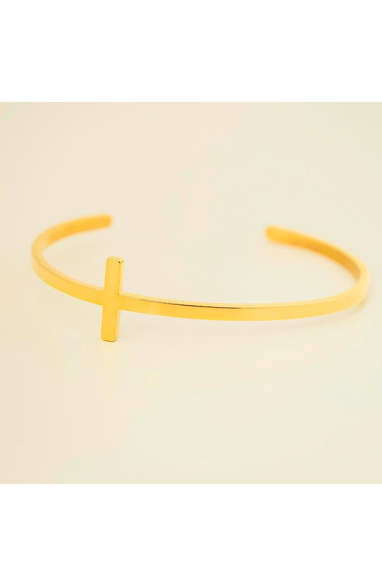 Mantra The Cross Bracelet, Alternate, color, Philippians 4:13 - Silver