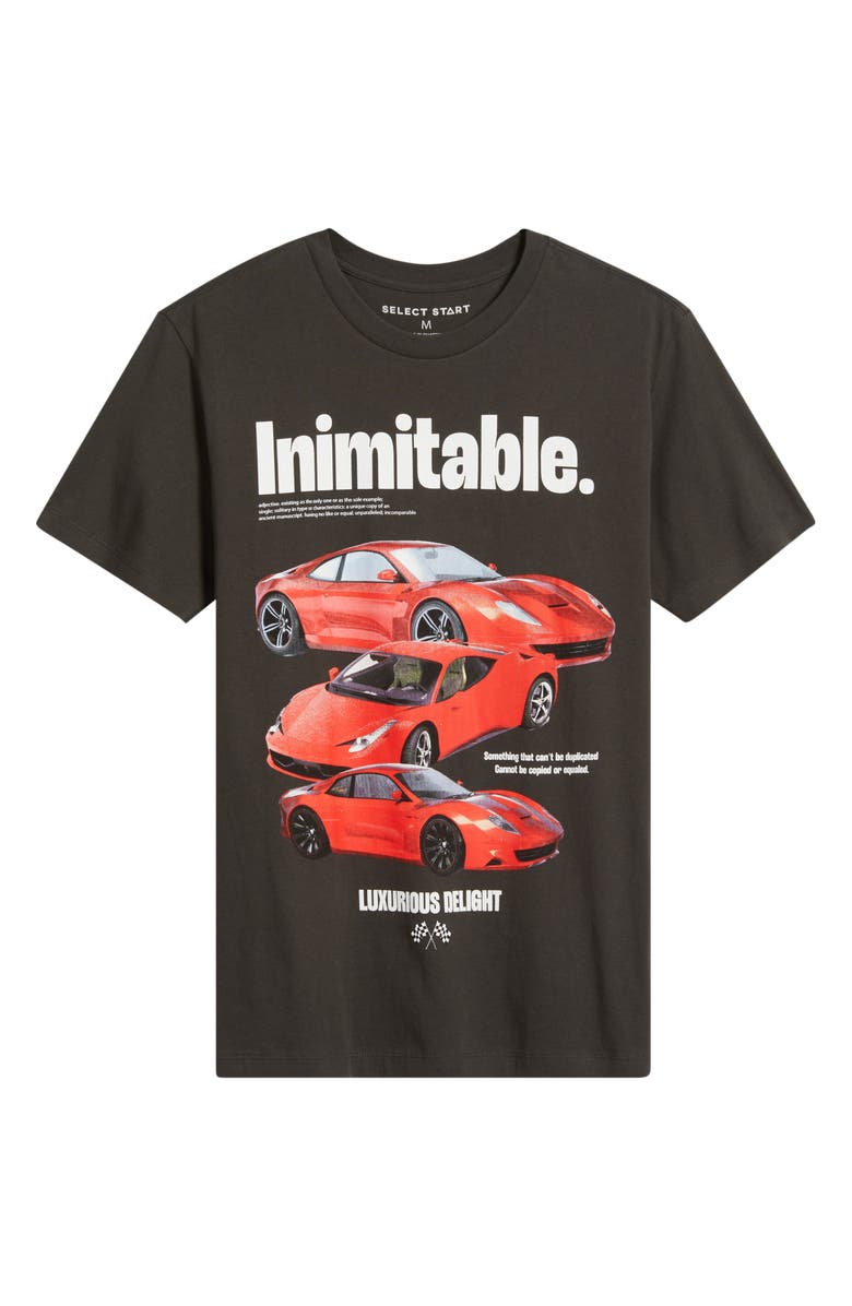 The Forecast Agency Inimitable Cotton Graphic T-Shirt, Alternate, color, Pirate Black