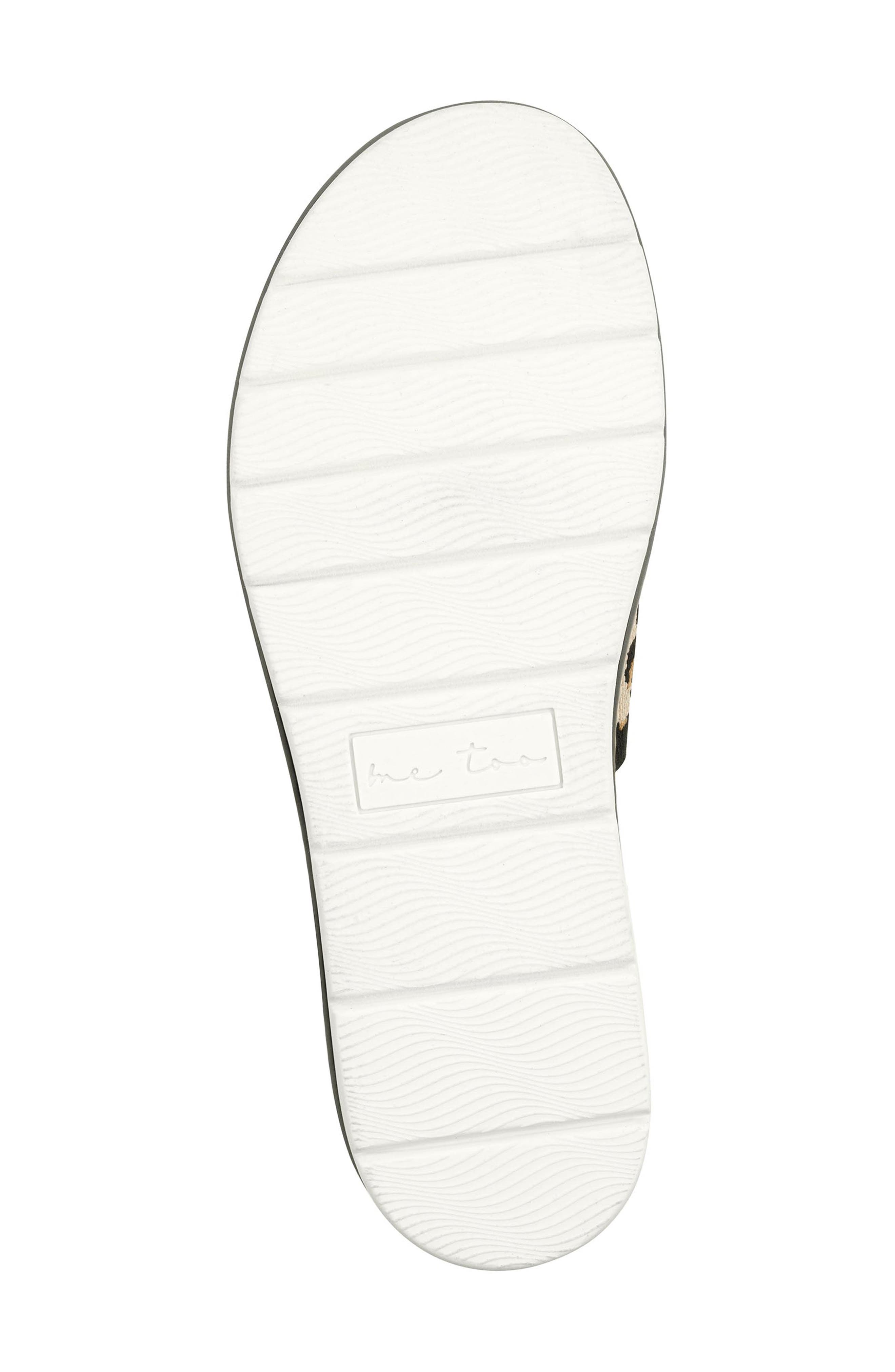 Me Too Ashby Knit Slide Sandal, Alternate, color, Leopard