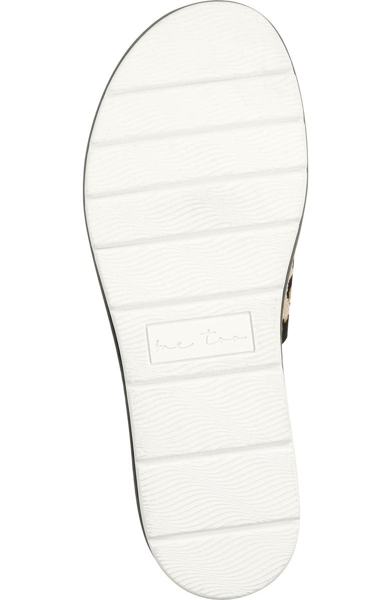 Me Too Ashby Knit Slide Sandal, Alternate, color, Leopard