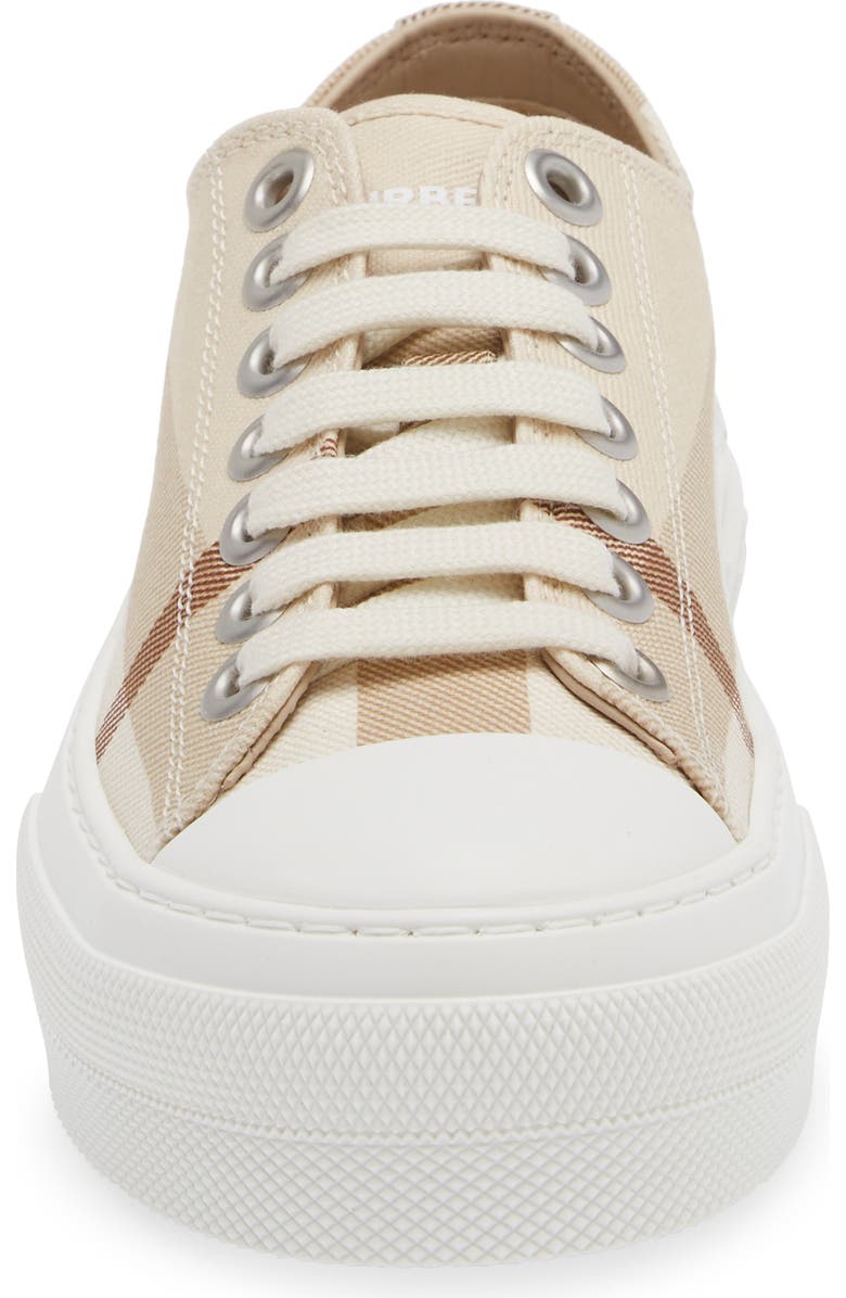 Burberry Jack Check Platform Sneaker, Alternate, color,