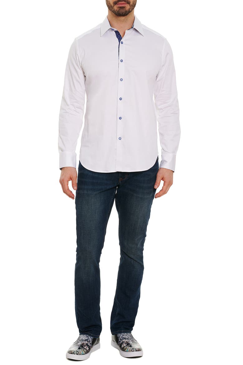 Righteous 2 Button-Up Shirt, Alternate, color, WHITE