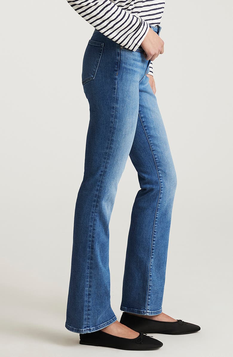 Mavi Jeans Molly Mid Rise Bootcut Jeans, Alternate, color, Mid Brushed Flex Blue