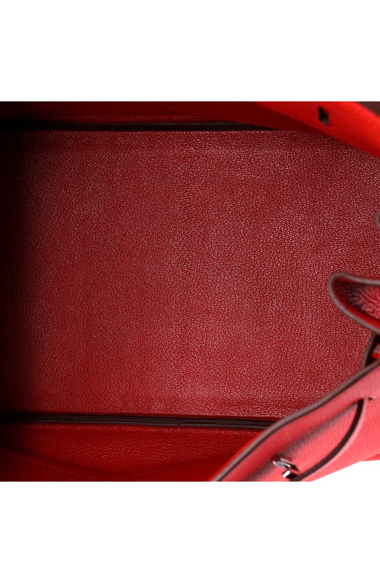 Pre-Owned Hermes Birkin Handbag Red Togo with Palladium Hardware 35, Alternate, color, Geranium