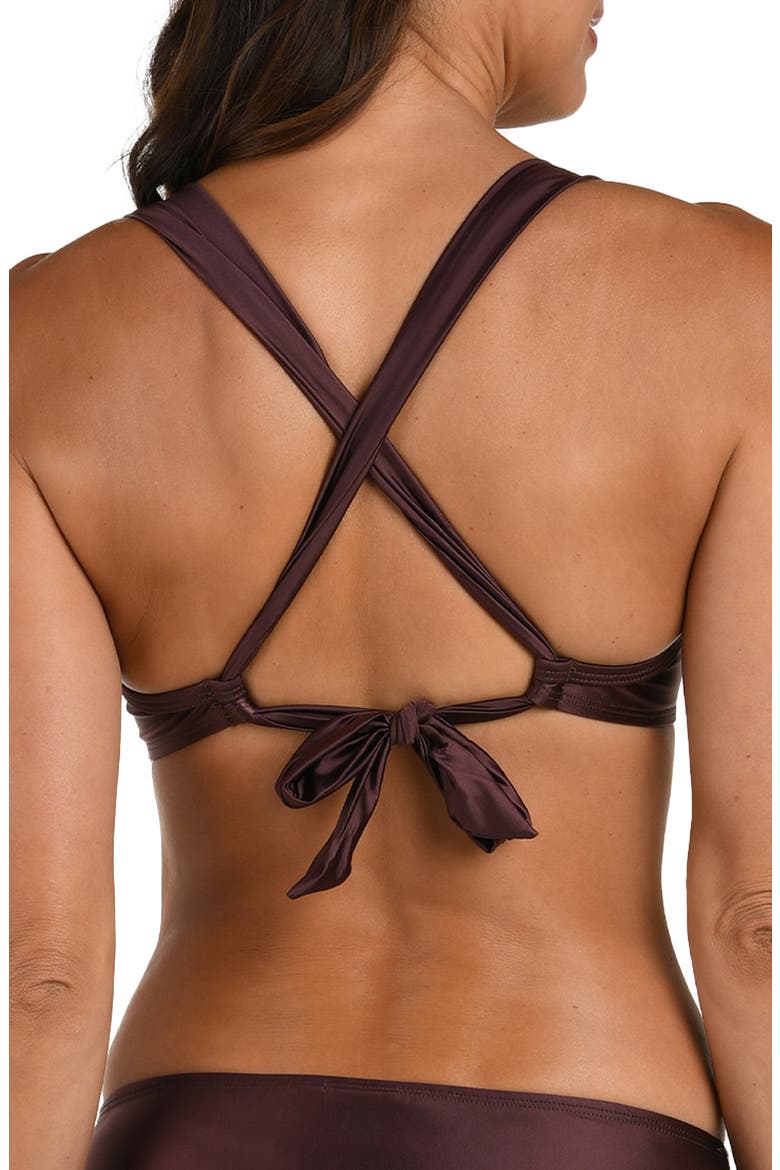 Earth Underwire Bikini Top, Alternate, color, TRUFFLE