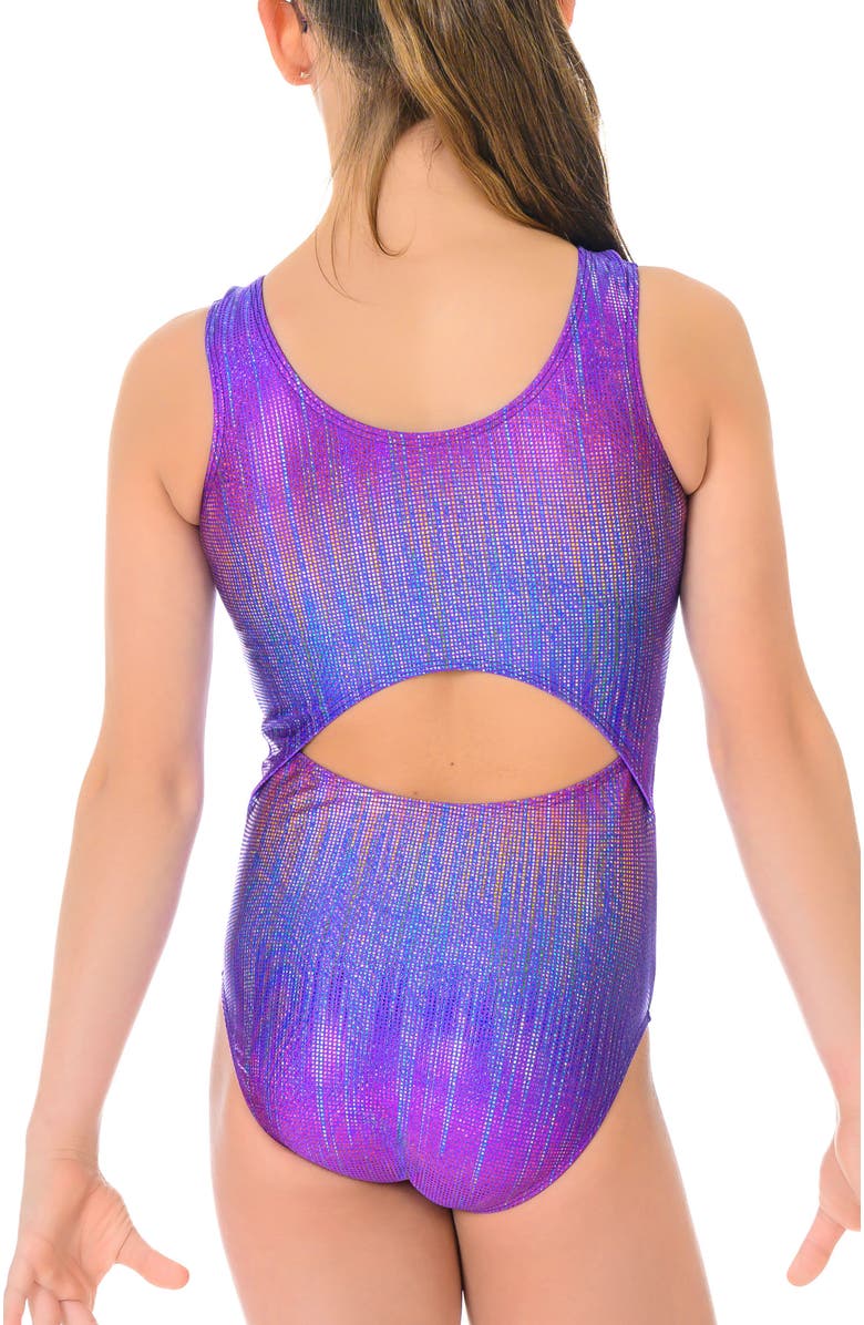 Destira Rainbow Blaze Leotard, Alternate, color, Rainbow Blaze
