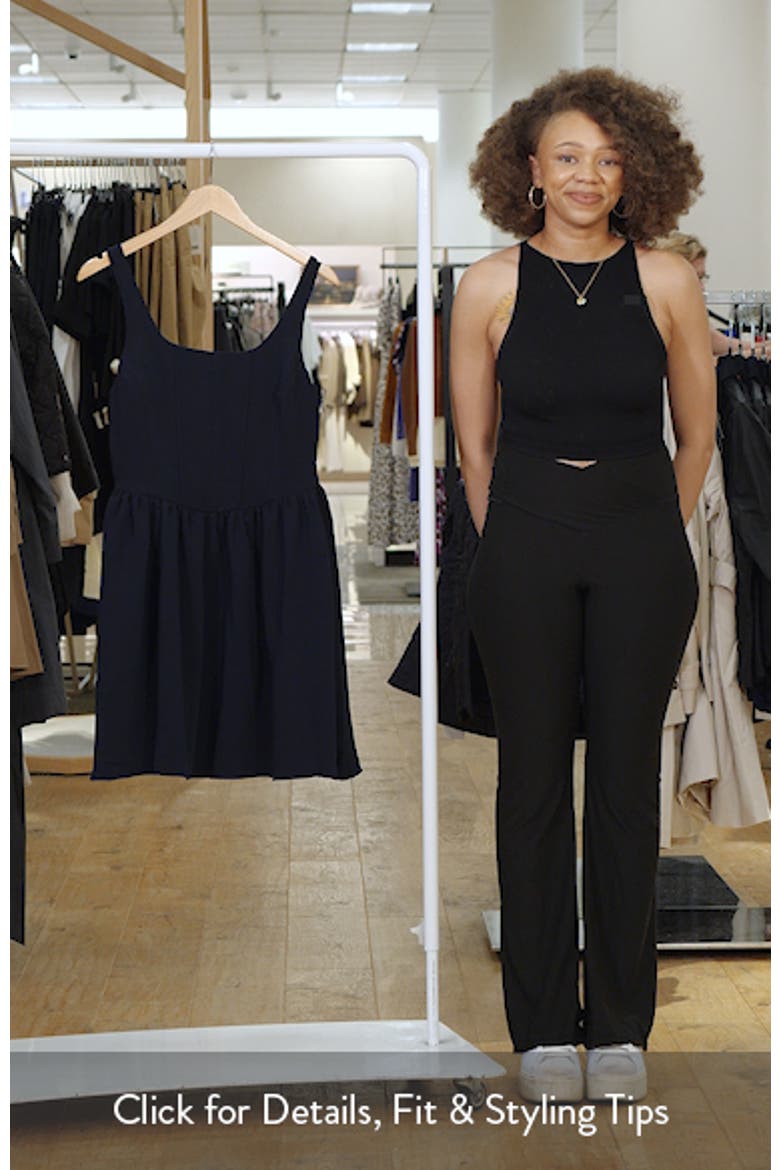 Corset Bodice Fit & Flare Minidress video